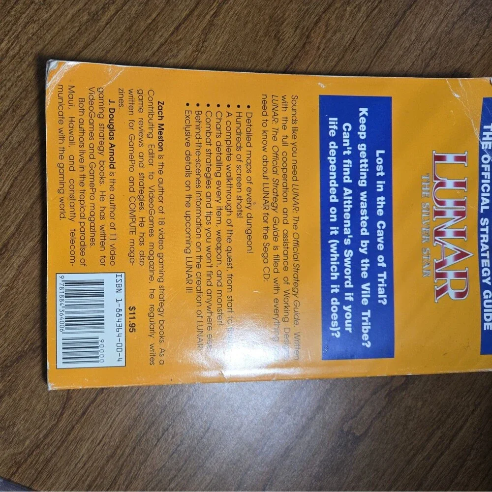 Lunar The Silver Star The Official Strategy Guide SEGA CD Paperback